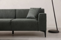Угловой диван Atelier Del Sofa New Petra Left Green фото №3 — интернет-магазин Desire.md