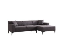 Угловой диван Atelier Del Sofa New Petra Right Anthracite фото №7 — интернет-магазин Desire.md