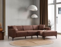 Угловой диван Atelier Del Sofa New Petra Right Cognac