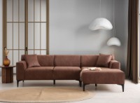 Угловой диван Atelier Del Sofa New Petra Right Cognac фото №2 — интернет-магазин Desire.md