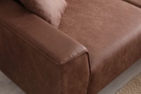 Угловой диван Atelier Del Sofa New Petra Right Cognac фото №4 — интернет-магазин Desire.md