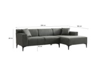 Угловой диван Atelier Del Sofa New Petra Right Green фото №9 — интернет-магазин Desire.md