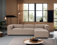 Угловой диван Atelier Del Sofa Fora Brown фото №3 — интернет-магазин Desire.md