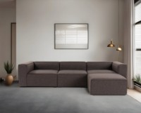 Угловой диван Atelier Del Sofa Fora Dark Brown фото №2 — интернет-магазин Desire.md