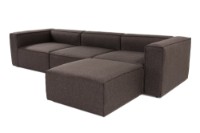 Угловой диван Atelier Del Sofa Fora Dark Brown фото №4 — интернет-магазин Desire.md