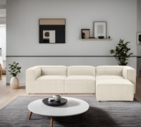 Угловой диван Atelier Del Sofa Fora Ecru фото №2 — интернет-магазин Desire.md