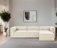 Угловой диван Atelier Del Sofa Fora Ecru фото №3 — интернет-магазин Desire.md
