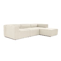 Угловой диван Atelier Del Sofa Fora Ecru фото №6 — интернет-магазин Desire.md