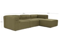 Угловой диван Atelier Del Sofa Fora Green фото №19 — интернет-магазин Desire.md