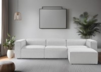 Угловой диван Atelier Del Sofa Fora Grey
