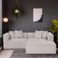 Угловой диван Atelier Del Sofa Mora XL Left Ecru