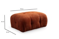 Угловой диван Atelier Del Sofa Petite 2 Orange фото №9 — интернет-магазин Desire.md