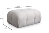 Угловой диван Atelier Del Sofa Petite 2 White фото №9 — интернет-магазин Desire.md