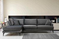 Угловой диван Atelier Del Sofa Papira Left Anthracite фото №3 — интернет-магазин Desire.md