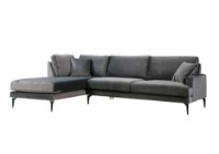 Угловой диван Atelier Del Sofa Papira Left Anthracite фото №5 — интернет-магазин Desire.md