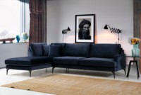 Угловой диван Atelier Del Sofa Papira Left Navy Blue