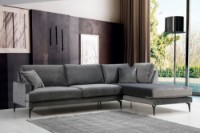 Угловой диван Atelier Del Sofa Papira Right Anthracite