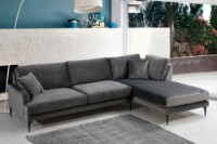 Угловой диван Atelier Del Sofa Papira Right Anthracite фото №2 — интернет-магазин Desire.md