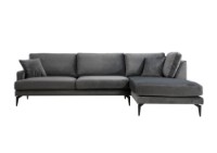 Угловой диван Atelier Del Sofa Papira Right Anthracite фото №4 — интернет-магазин Desire.md