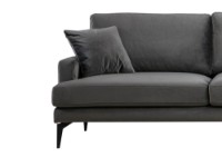 Угловой диван Atelier Del Sofa Papira Right Anthracite фото №6 — интернет-магазин Desire.md