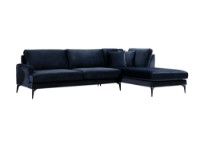 Угловой диван Atelier Del Sofa Papira Right Navy Blue фото №3 — интернет-магазин Desire.md