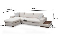 Угловой диван Atelier Del Sofa Loop 18 фото №11 — интернет-магазин Desire.md