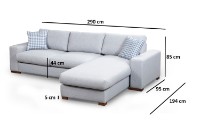 Угловой диван Atelier Del Sofa Loop 12 фото №9 — интернет-магазин Desire.md