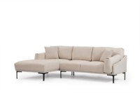 Угловой диван Atelier Del Sofa Leo Left Cream фото №3 — интернет-магазин Desire.md