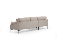 Угловой диван Atelier Del Sofa Leo Left Cream фото №4 — интернет-магазин Desire.md