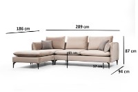 Угловой диван Atelier Del Sofa Felix Corner фото №13 — интернет-магазин Desire.md
