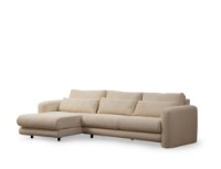 Угловой диван Atelier Del Sofa Lily Left Beige фото №4 — интернет-магазин Desire.md