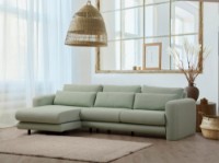 Угловой диван Atelier Del Sofa Lily Left Green