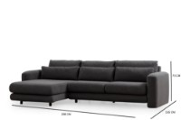 Угловой диван Atelier Del Sofa Lily Left Grey фото №10 — интернет-магазин Desire.md