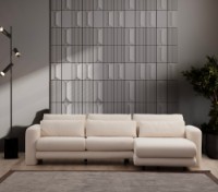 Угловой диван Atelier Del Sofa Lily Right Cream фото №2 — интернет-магазин Desire.md