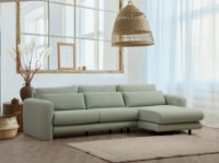 Угловой диван Atelier Del Sofa Lily Right Green