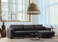 Угловой диван Atelier Del Sofa Lily Right Grey фото №2 — интернет-магазин Desire.md