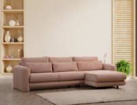 Угловой диван Atelier Del Sofa Lily Right Pink фото №2 — интернет-магазин Desire.md