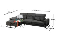 Угловой диван Atelier Del Sofa Frido Corner Left фото №13 — интернет-магазин Desire.md