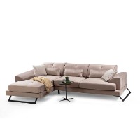 Угловой диван Atelier Del Sofa Frido Corner Left Beige фото №9 — интернет-магазин Desire.md