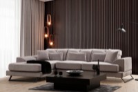Угловой диван Atelier Del Sofa Frido Left Light Grey