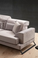 Угловой диван Atelier Del Sofa Frido Left Light Grey фото №2 — интернет-магазин Desire.md