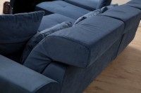 Угловой диван Atelier Del Sofa Frido Left Navy Blue фото №3 — интернет-магазин Desire.md