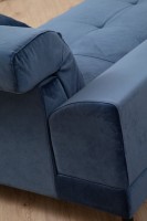 Угловой диван Atelier Del Sofa Frido Left Navy Blue фото №5 — интернет-магазин Desire.md