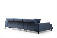 Угловой диван Atelier Del Sofa Frido Left Navy Blue фото №7 — интернет-магазин Desire.md