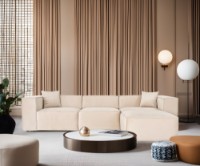 Угловой диван Atelier Del Sofa Lora Cream фото №2 — интернет-магазин Desire.md