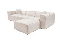 Угловой диван Atelier Del Sofa Lora Light Brown фото №6 — интернет-магазин Desire.md