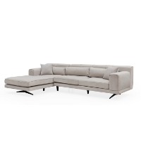 Угловой диван Atelier Del Sofa Jivago Left Beige фото №9 — интернет-магазин Desire.md