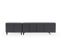 Угловой диван Atelier Del Sofa Jivago Right Grey фото №10 — интернет-магазин Desire.md