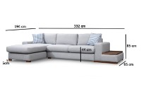 Угловой диван Atelier Del Sofa Loop 14 фото №7 — интернет-магазин Desire.md