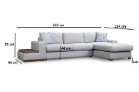 Угловой диван Atelier Del Sofa Loop 15 фото №7 — интернет-магазин Desire.md